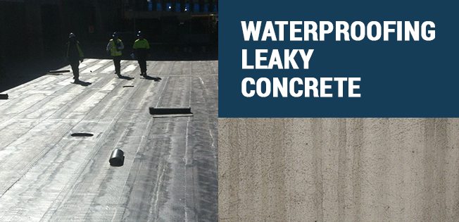 concrete waterproofing repair