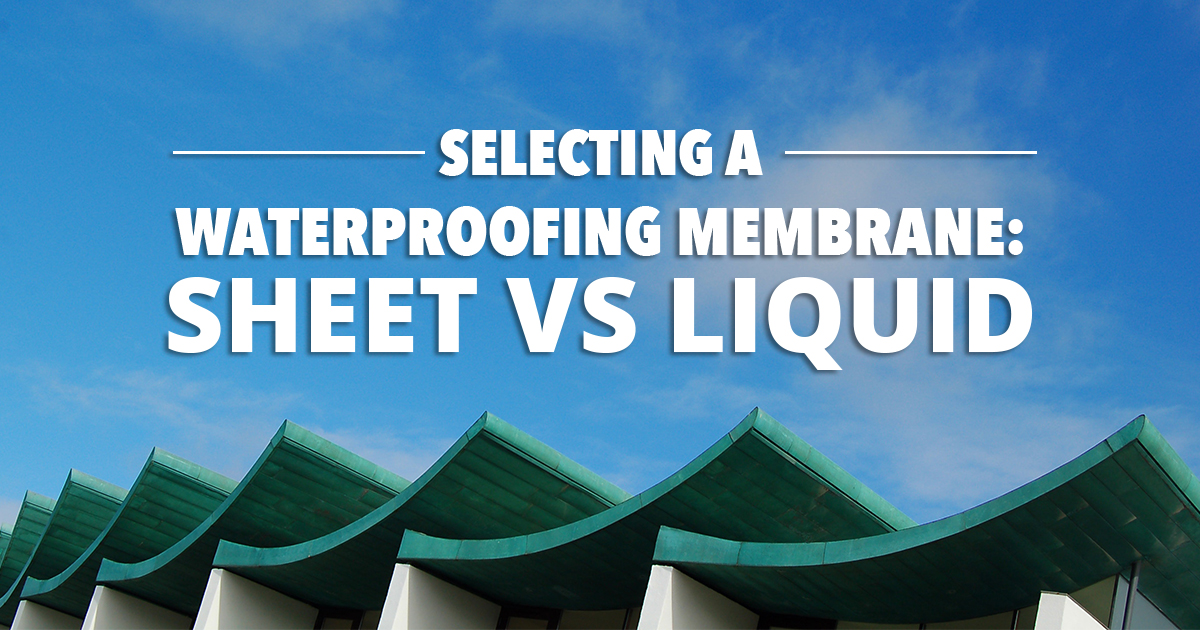 Sheet vs liquid waterproofing membrane Titan Waterproofing Sydney