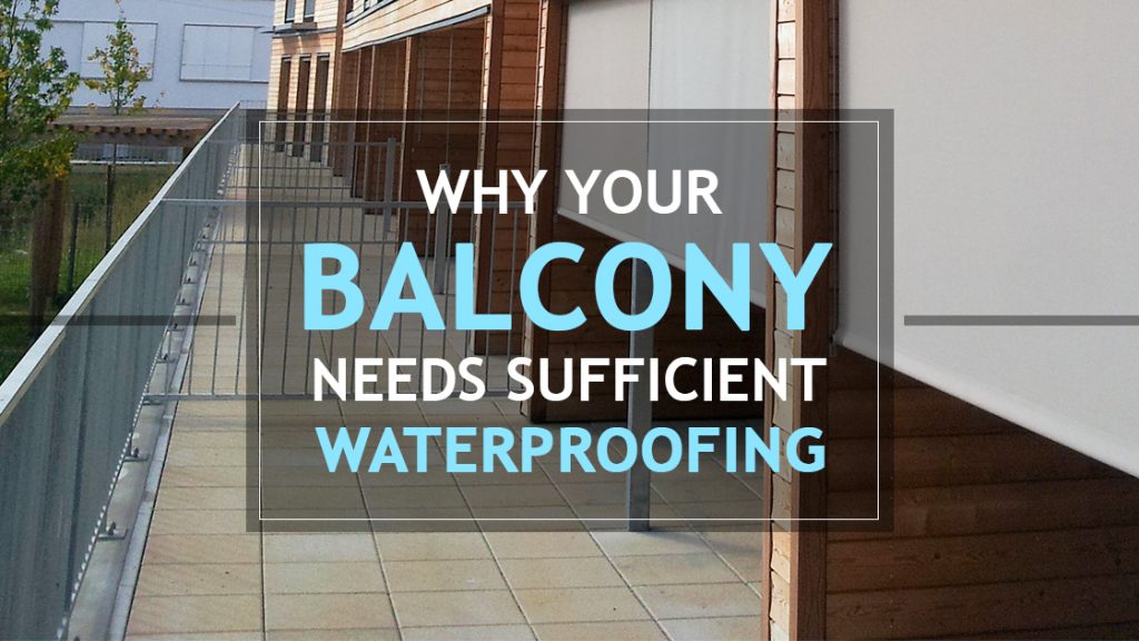 Why balconies need to be waterproof Titan Waterproofing Sydney