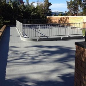 concrete waterproofing balcony