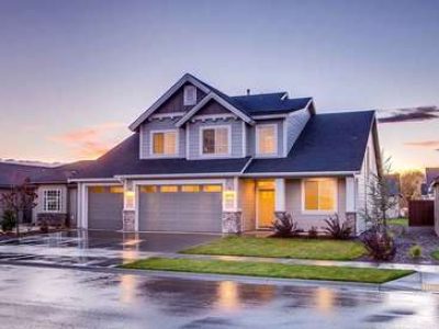 Image of a home in a rainy area